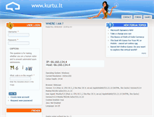 Tablet Screenshot of kurtu.lt